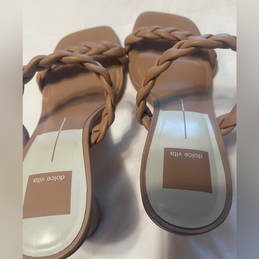 Dolce vita . Braided Tan Sandals - Picture 5 of 8